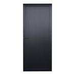 Binnendeur Slimline type Nero Legno Foggia nieuw zwart, 80 tot 100 cm, Ophalen of Verzenden, Zo goed als nieuw, 200 tot 215 cm