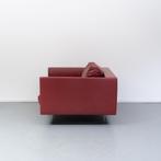 1x Montis Axel 1,5 zits Rood leder, Niet ingevuld, Niet ingevuld, Leer, Ophalen of Verzenden
