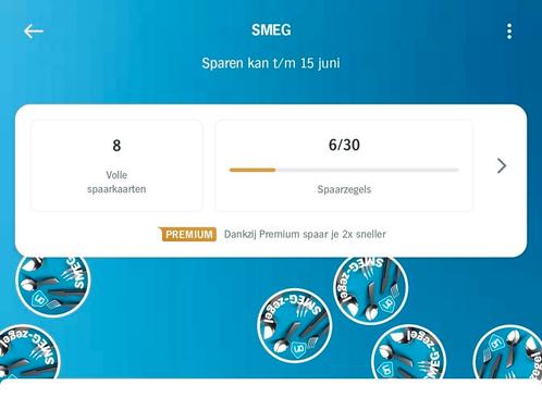 SMEG Albert Heijn Zegels (PER VOLLE SPAARKAART), Hobby en Vrije tijd, Spaarzegeltjes, Volle spaarkaart, Ophalen