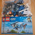 Lego city 60207 politie helicopter en drone, Ophalen of Verzenden, Zo goed als nieuw, Complete set, Lego