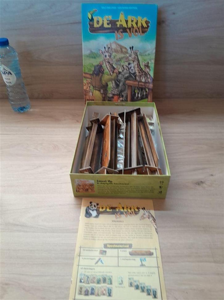 De ark is vol - 999 games - s3765, Hobby en Vrije tijd, Gezelschapsspellen | Bordspellen, Zo goed als nieuw, Ophalen of Verzenden