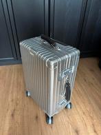 Merkloos, aluminium look cabin koffer, Sieraden, Tassen en Uiterlijk, Koffers, Ophalen of Verzenden, Zo goed als nieuw, Metaal