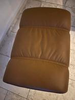 Stressless Voetenbankje Cognac - ZGAN, Huis en Inrichting, Minder dan 50 cm, Leer, Ophalen of Verzenden, Zo goed als nieuw