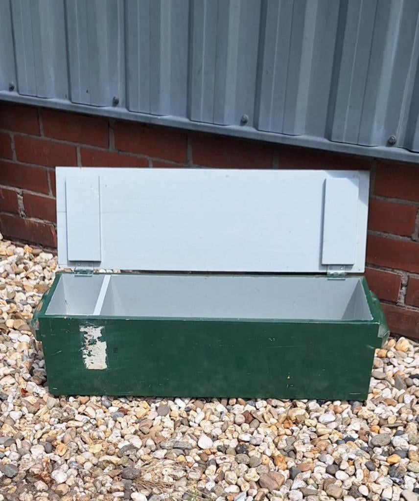 Leuke stevige griendwerkerskist, kist., Huis en Inrichting, Woonaccessoires | Kisten, Minder dan 50 cm, Gebruikt, 50 tot 100 cm