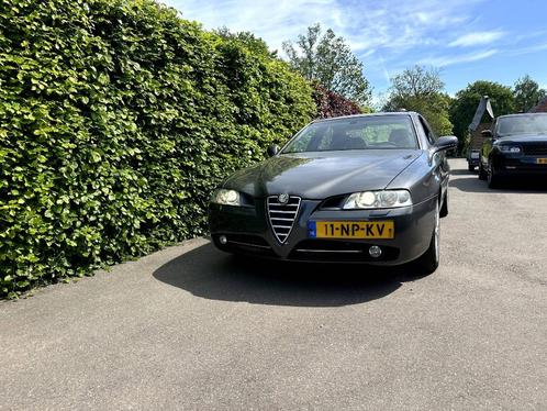 Alfa Romeo 166 2.4 JTD Multijet AUT 2004 Grijs, Auto's, Alfa Romeo, Particulier, ABS, Alarm, Boordcomputer, Centrale vergrendeling