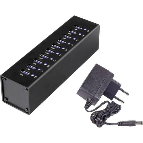 USB 3.0 Hub met 10-poorten, Computers en Software, Dockingstations, Zo goed als nieuw, USB-hub, Laptop, Ophalen of Verzenden