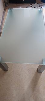 Glazen salontafel, 50 tot 100 cm, Minder dan 50 cm, Glas, 100 tot 150 cm