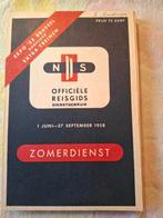 spoorboekje NS zomer 1958 dienstregeling, Verzenden, Gebruikt, Trein, Boek of Tijdschrift