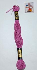 DMC mouline, roze 3607, Mulhouse, France, Ophalen of Verzenden, Borduurgaren of Zijde, DMC