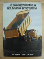 Scania LT 111 & LT 146 Brochure 1979 Torpedo LT111 LT146 141, Ophalen, Zo goed als nieuw, Overige merken, Scania