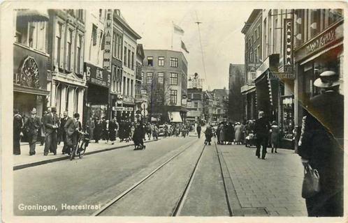 (300-049-029) Groningen Heerestraat, Verzamelen, Ansichtkaarten | Nederland, Groningen, Verzenden