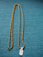 Vergulden ketting 90 cm, Ophalen of Verzenden, Zo goed als nieuw, Goud, Overige materialen