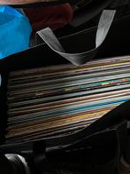 Zolderopruiming, tas met vinyl platen elpees lp’s, Cd's en Dvd's, Vinyl | Overige Vinyl, Ophalen, Gebruikt, 12 inch