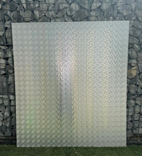 18 m² nieuwe aluminium traanplaat (10 x 1,5m x 1,2m 2/3,5mm), Auto diversen, Aanhangwagen-onderdelen, Nieuw, Ophalen