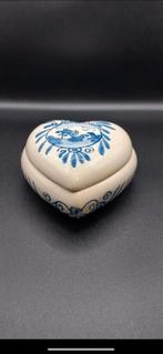 Delfts Blauw Hartvormig Doosje, Ophalen of Verzenden