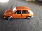 Volkswagen Golf goud metallic – 1:43 Mebetoys, Overige merken, Ophalen of Verzenden, Zo goed als nieuw, Auto