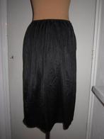 lange onderrok maat S / M, Verzenden, Zwart, Overige typen