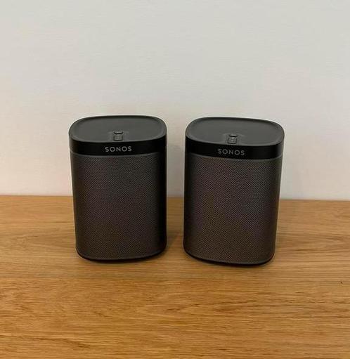 Sonos Play 1, zwart, Top conditie, Audio, Tv en Foto, Luidsprekers, Zo goed als nieuw, Front, Rear of Stereo speakers, Sonos, Ophalen of Verzenden