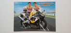 Originele folder Honda Fireblade 900 uit 2001, Ophalen of Verzenden, Honda