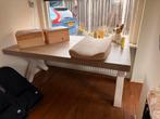 Zeer nette tafel met x poot, Huis en Inrichting, Ophalen, Zo goed als nieuw