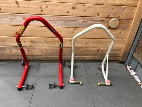 Paddock stand voorwiel en achterwiel, Motoren, Accessoires | Onderhoudsmiddelen, Ophalen