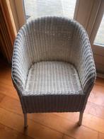 Lloyd loom stoel wit 2 stuks, Ophalen, Gebruikt