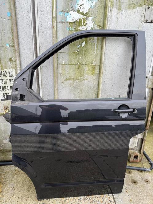 Volkswagen T5 portier deur Links zwart LC9X, Auto-onderdelen, Carrosserie en Plaatwerk, Deur, Volkswagen, Voor, Links, Gebruikt