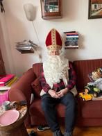 Sinterklaas kleding  basrd snor pruik, Diversen, Ophalen of Verzenden, Gebruikt