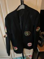 Oeteldonk Jas Maat M/L Body Fit, Ophalen of Verzenden, Gedragen, Maat 48/50 (M), Zwart