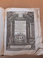 Statenbijbel 1768 met psalmen en unieke opdruk, Boeken, Godsdienst en Theologie, Ophalen of Verzenden, Christendom | Protestants