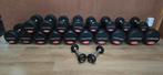 Hastings dumbbell set 2kg t/m 20kg, Sport en Fitness, Fitnessmaterialen, Ophalen, Zo goed als nieuw, Dumbbell