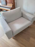Loveseat Torino grijs, Huis en Inrichting, Fauteuils, Ophalen, 75 tot 100 cm, Zo goed als nieuw, 75 tot 100 cm