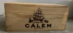 Een Volle houten kist Calem Porto Vintage 1999 (6 flessen), Nieuw, Overige gebieden, Vol, Port