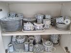 Sakisch blauw overcompleet servies, Ophalen, Zo goed als nieuw, Overige stijlen, Porselein