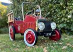 Leuke retro brandweer trapauto, Kinderen en Baby's, Speelgoed | Buiten | Voertuigen en Loopfietsen, Ophalen, Zo goed als nieuw