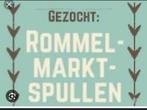 Gratis rommelmarkt spullen gezocht., Ophalen