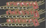 reeks  - 44  pijpenkoppen  1-24   sigarenbandjes, Verzamelen, Verzenden, Zo goed als nieuw, Sigarenbandjes