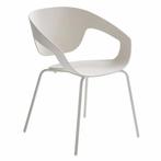 Casamania VAD 4 design stoelen 2x wit, Huis en Inrichting, Stoelen, Metaal, Deens / Italiaans, Twee, Wit