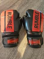 Rumble kickbox handschoenen en scheenbeschermers, Sport en Fitness, Vechtsporten en Zelfverdediging, Ophalen, Overige, Maat XS of kleiner