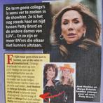 Bonje in de showbizz. Met oa LUV  Patty Jose en Marga, Verzamelen, Ophalen of Verzenden, 1980 tot heden, Knipsel(s)