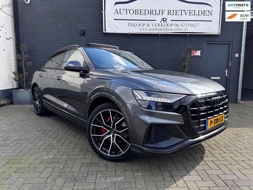 Audi Q8 50 TDI quattro S-line Pano RS-zetels! Inruil mogelij, Auto's, Audi, Bedrijf, Te koop, Q8, 4x4, ABS, Achteruitrijcamera
