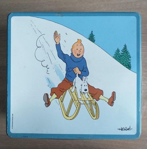 Kuifje koekblik, 2004., Verzamelen, Blikken, Gebruikt, Koek(jes), Overige merken, Verzenden