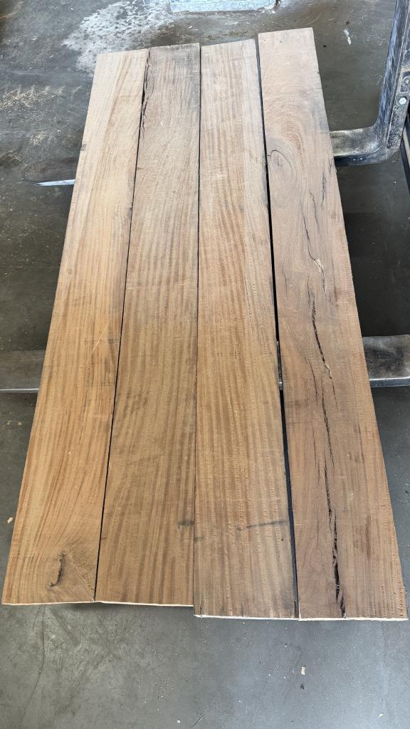 Iroko, Doe-het-zelf en Verbouw, Hout en Planken, Nieuw, Plank, Overige houtsoorten, Minder dan 200 cm, 50 mm of meer, Ophalen of Verzenden