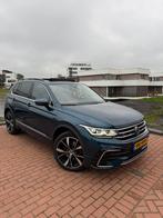 Volkswagen Tiguan eHybrid 245pk–3x R-Line- Automaat- 360Cam, 1800 kg, 4 cilinders, Blauw, 245 pk