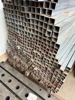 Scherp geprijsde kokerprofielen 50x50, 40x40, 50x30 - 2400mm, Ophalen, Gebruikt, IJzer