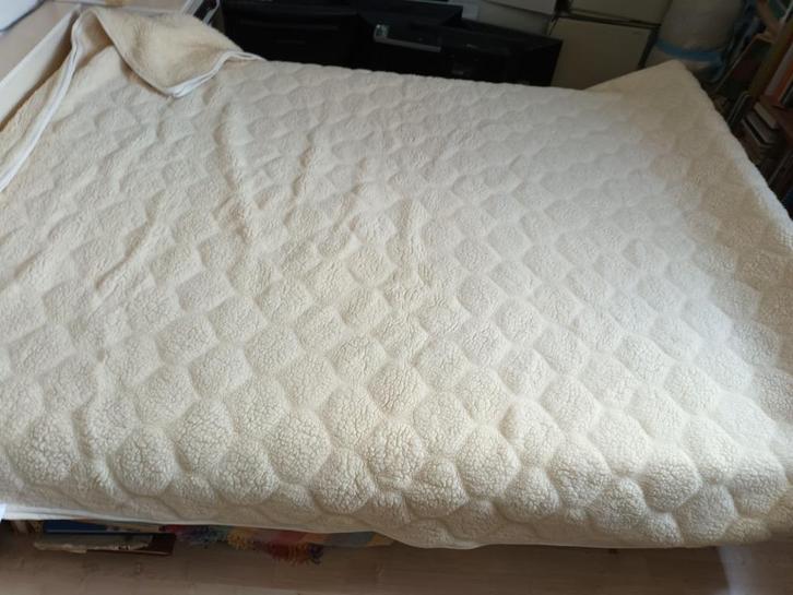 grote merino kasjmier cashmere wollen dekbed deken 237-200cm, Huis en Inrichting, Slaapkamer | Beddengoed, Zo goed als nieuw, Deken of Dekbed