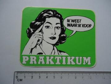 sticker oud Praktikum strip pop art retro winkel vintage beschikbaar voor biedingen