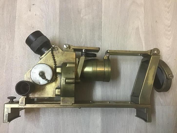 Kriegsmarine peiltoestel azimuth alidade Duits peil-diopter, Verzamelen, Militaria | Tweede Wereldoorlog, Marine, Overige typen