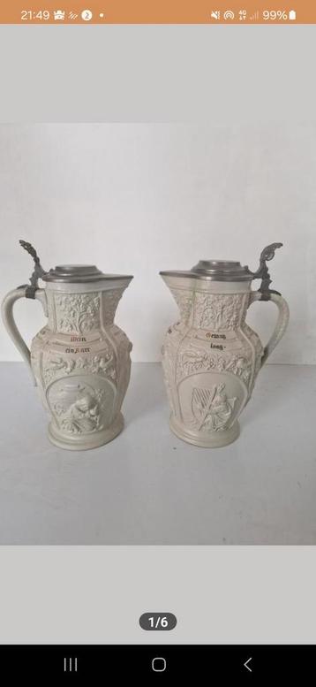 2 villeroy & boch klepkannen beschikbaar voor biedingen