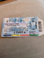 Ticket Lokeren-Club Brugge, Tickets en Kaartjes, Sport | Voetbal